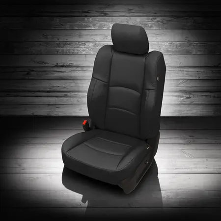 BLACK wrap, BLACK double stitching