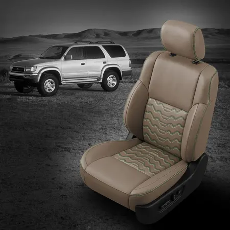 DESERT wrap, +REM GREEN  contrast all stitch, Tek Stitch VALLEYS INSERTS, +REM GREEN  TekColor