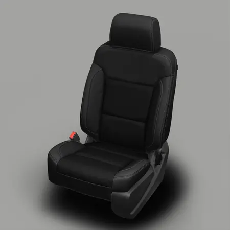 BLACK wrap, ~3030 RAVEN  Combo, Perf Wings, SILVER double stitching