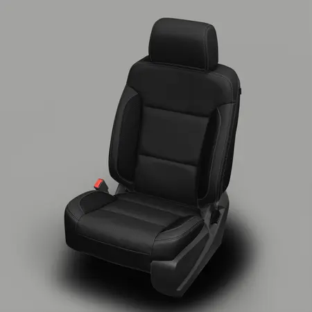 BLACK wrap, BCDA CHARCOAL  Combo, SILVER double stitching, C SHADOW wings