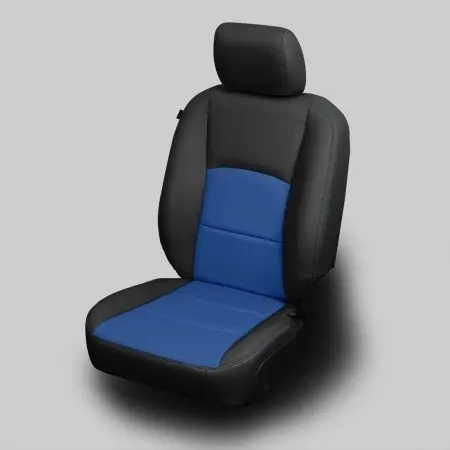 BLACK wrap, COBALT  Combo, Perf Wings, COBALT double stitching