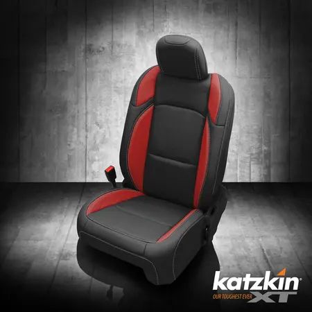 XT Black wrap, XT RED Wings, SILVER contrast all stitch
