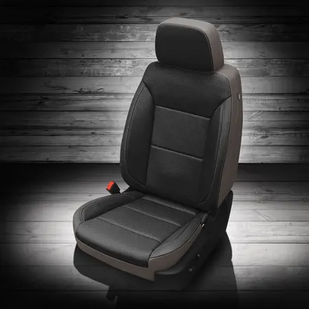 PLATINUM wrap, BLACK  Facing, Perf Body & Wings, PLATINUM contrast all stitch