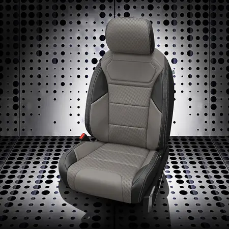 BLACK wrap, ASH  Center, Perf Combo, SILVER contrast all stitch, ASH wings