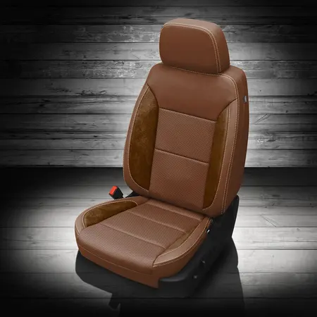 MAHOGANY wrap, ~3031 CHOCOLATE Wings, Perf Combo, VANILLA contrast all stitch
