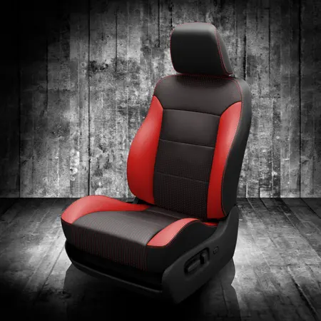 BLACK wrap, BCDA RED  Body, RED contrast all stitch, RED wings