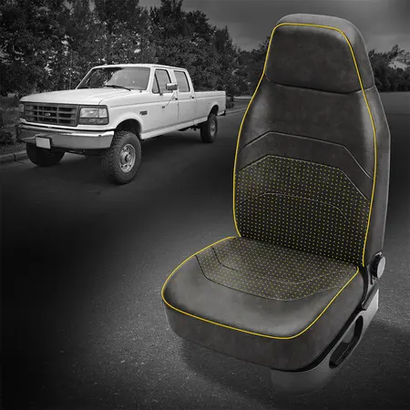 BLACK wrap, BCDA YELLOW  Insert, HYPER YELLOW piping