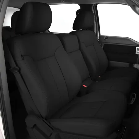 BLACK wrap, BLACK double stitching